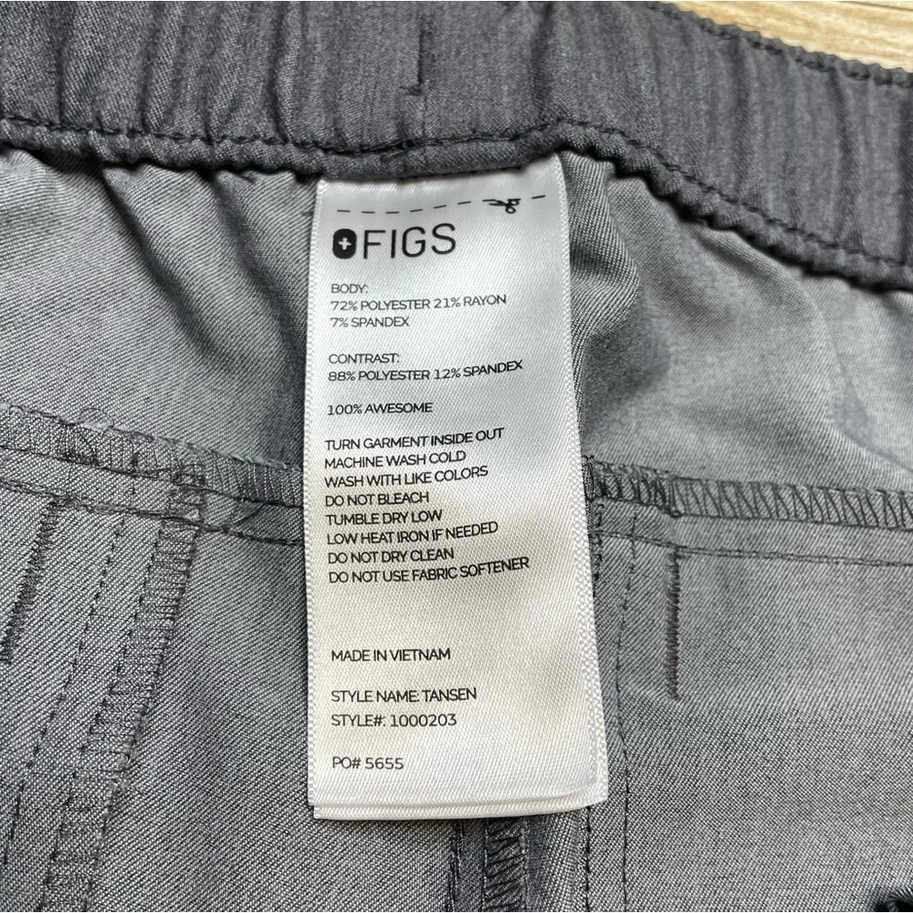 Figs Men’s Gray Tansen Joggers Scrub Pants